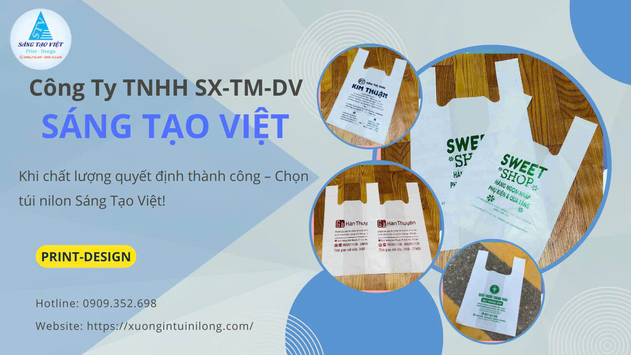 Công nghệ in ấn cho bao bì nhựa đựng văn phòng phẩm