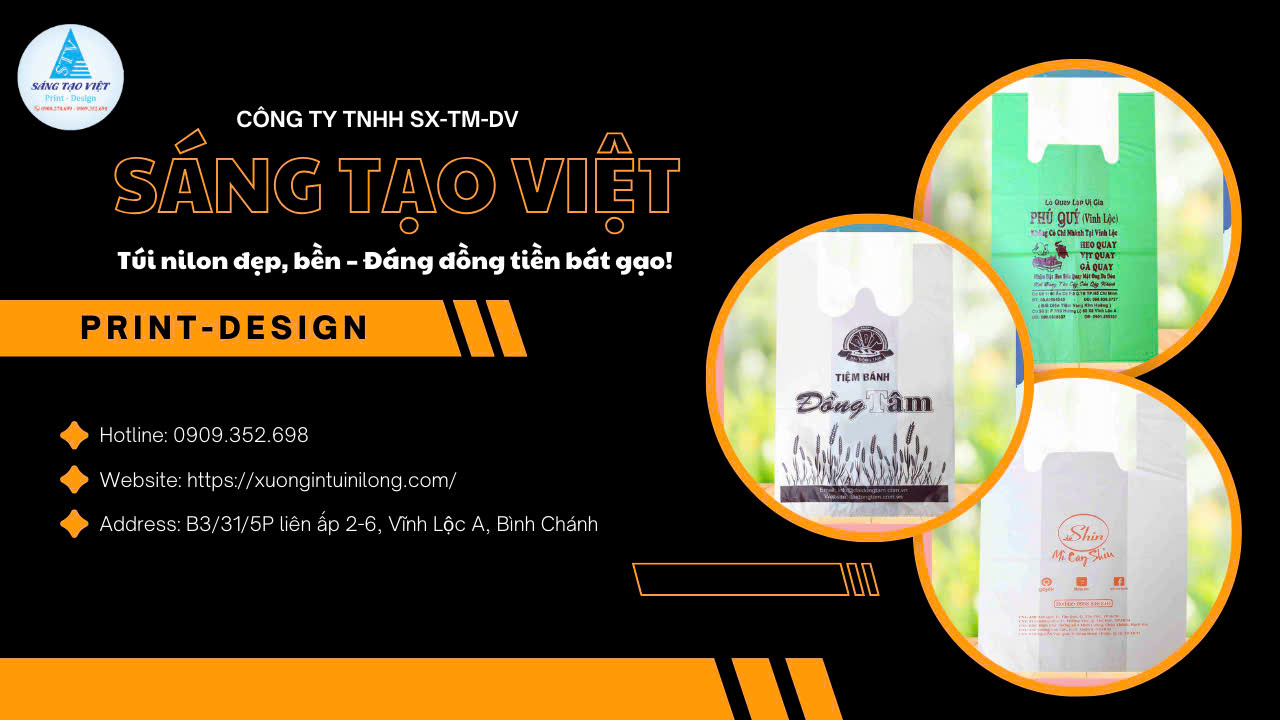 In túi siêu thị tại Quận 1 