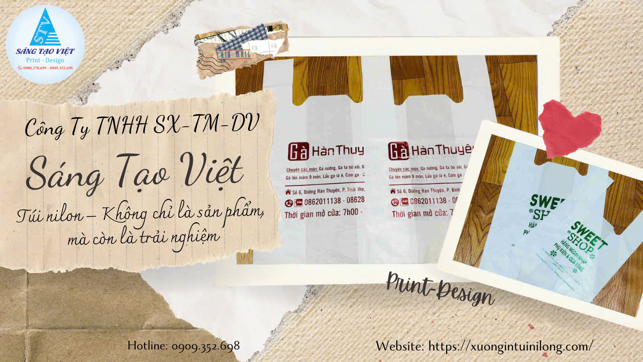 Sáng Tạo Việt cung cấp giải pháp bao bì nhựa đựng văn phòng phẩm chất lượng