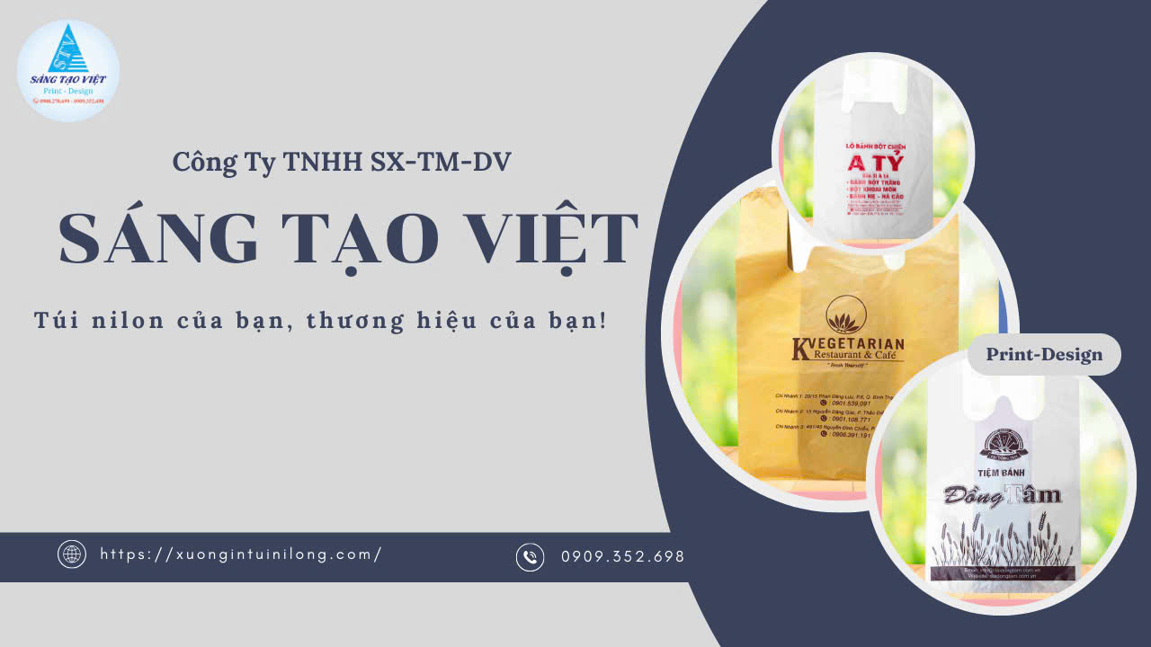 In túi siêu thị tại Quận 3 là giải pháp thông minh cho tiệm nhỏ
