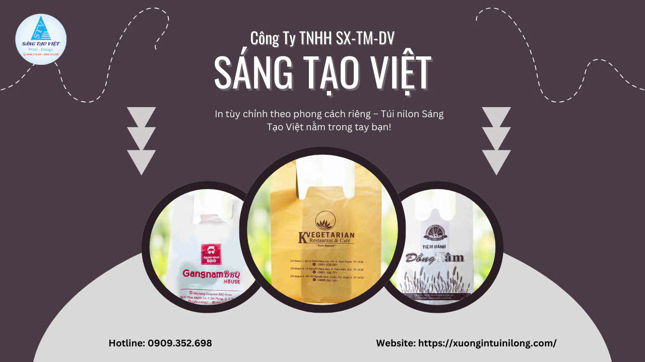 In túi siêu thị tại Quận 4