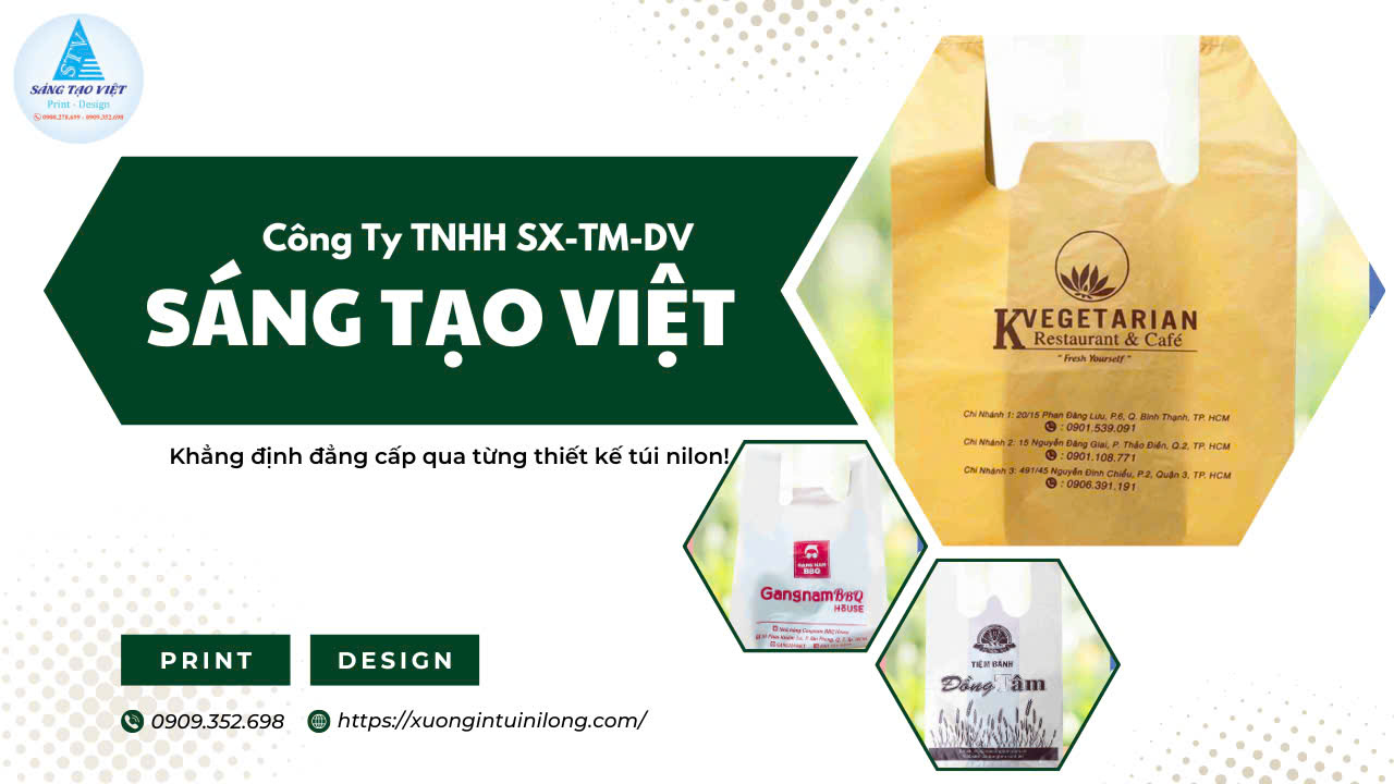 Top 6 kiểu túi siêu thị được yêu thích khi in tại Quận 5