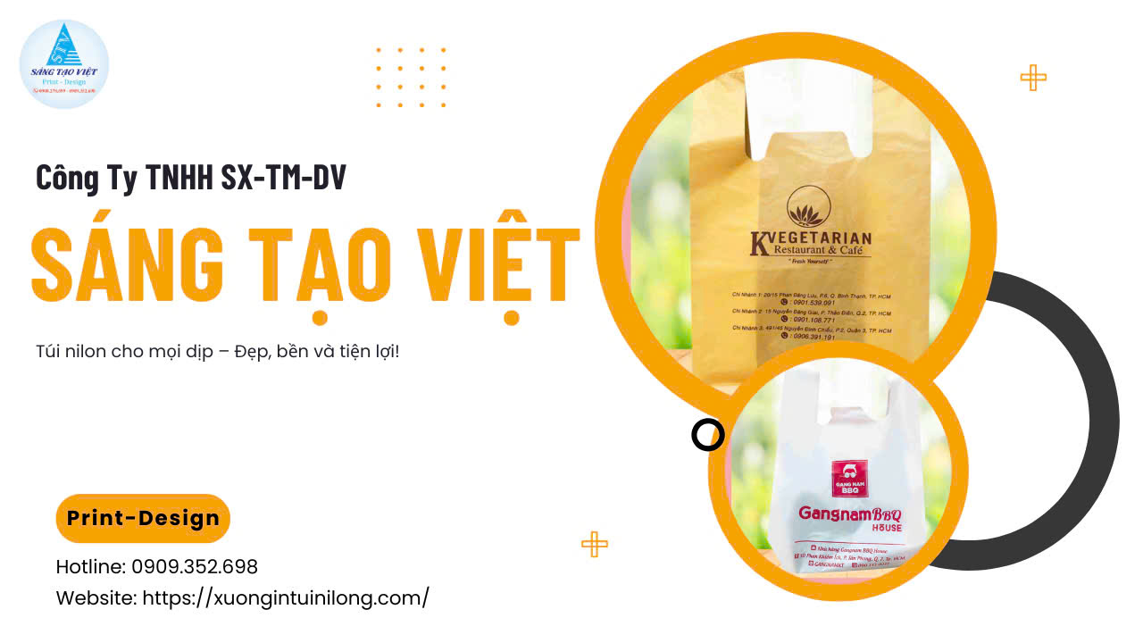 In túi siêu thị tại Quận 5