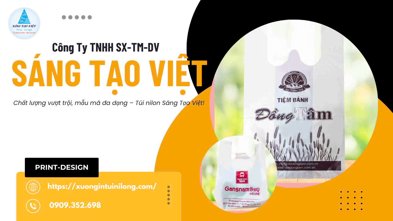 In túi siêu thị tại Quận 5