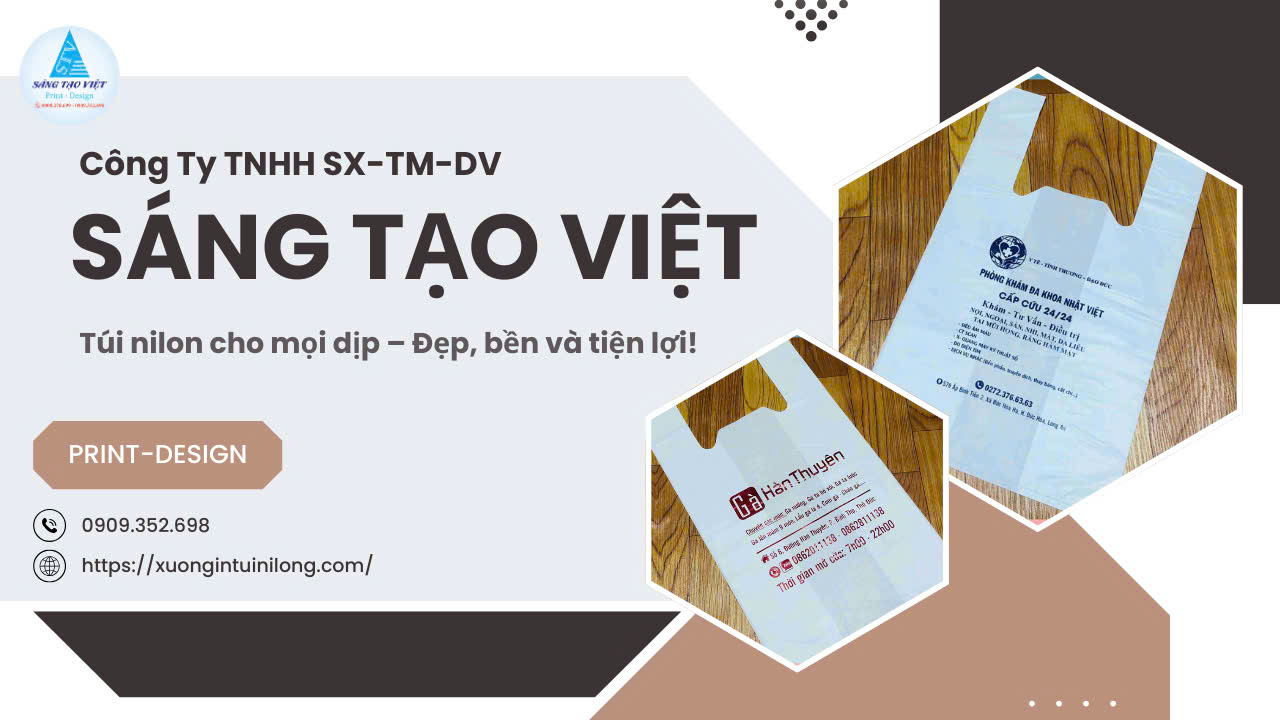 In túi siêu thị tại Quận 6 đúng phong cách giúp tiệm bạn ghi điểm mạnh