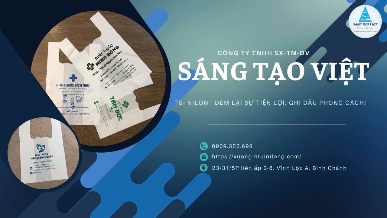 Vì sao chọn Sáng Tạo Việt khi in túi siêu thị tại quận 8?