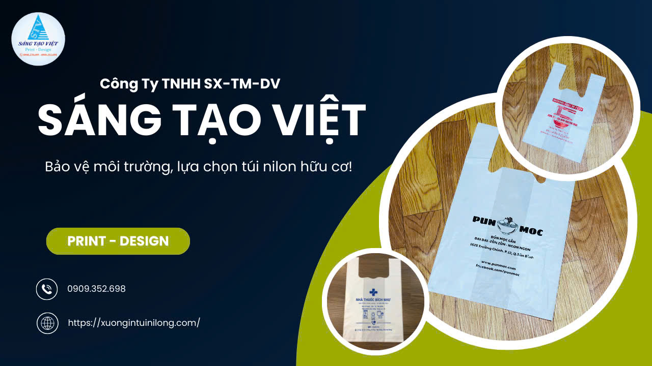 Lợi ích khi in túi siêu thị tại Quận 11 với công nghệ lụa 