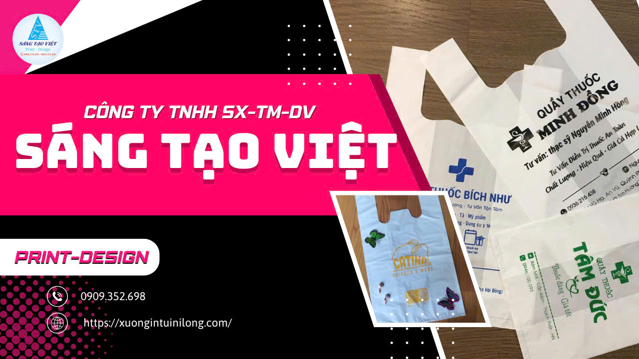  Sáng Tạo Việt giúp bạn in túi siêu thị tại Quận Thủ Đức tối ưu cả chi phí và hình ảnh