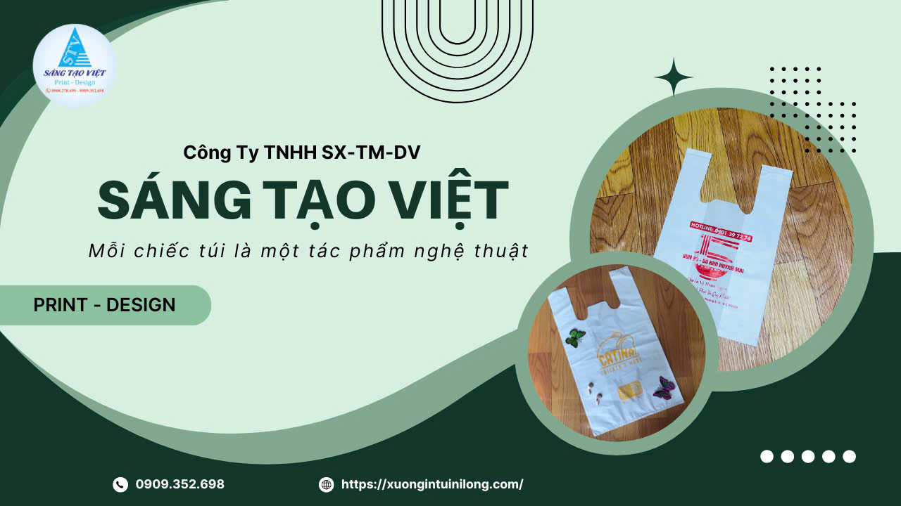 Lợi ích khi sử dụng túi hai quai siêu thị trắng trong