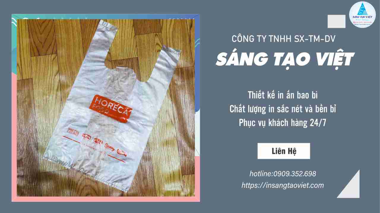 Lợi ích thực tế khi sử dụng túi siêu thị trong suốt 