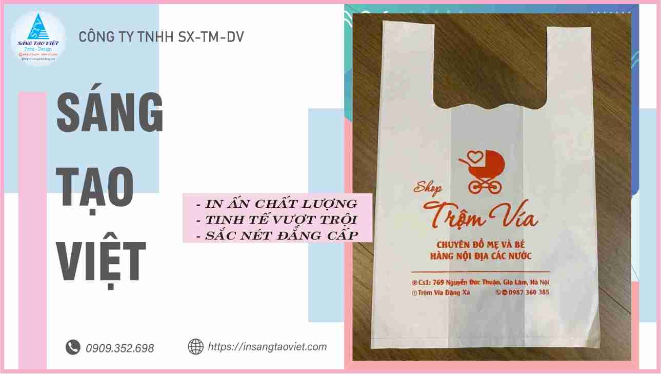  thiết kế và in ấn túi nilon siêu thị