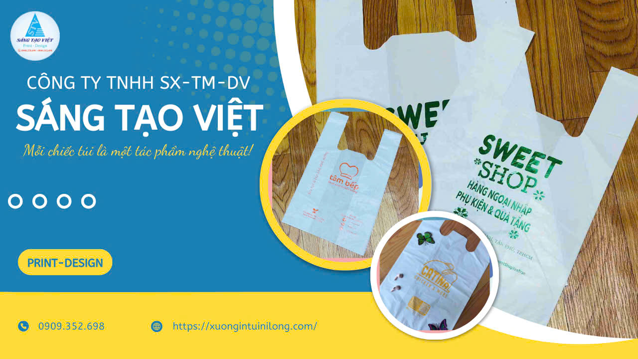 Vì sao công nghệ in flexo phù hợp với túi xốp siêu thị?