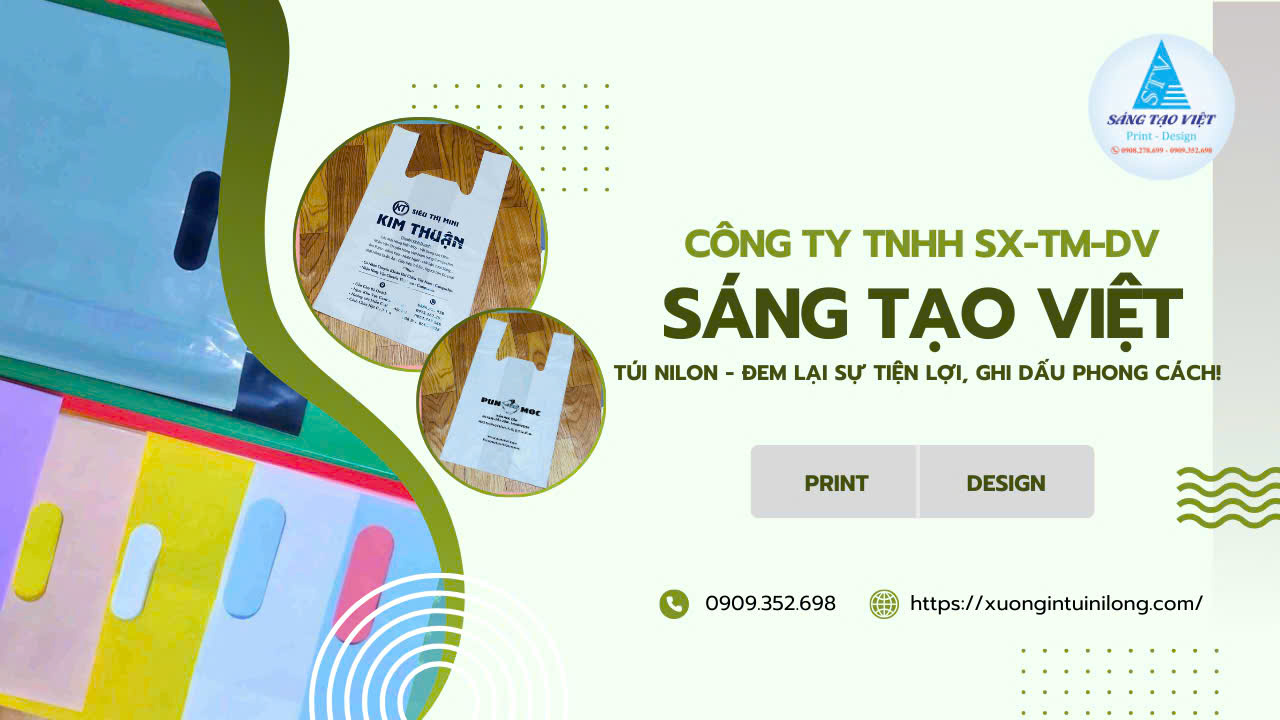 In túi siêu thị đẹp và rõ nét là bước nhỏ nhưng tạo uy tín lớn trong mắt khách hàng