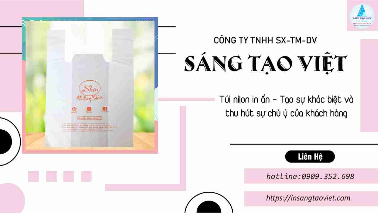 Sáng Tạo Việt đồng hành cùng doanh nghiệp trong từng chiếc túi xốp