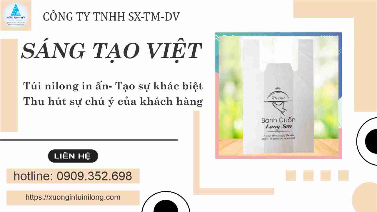 Túi siêu thị in logo là khoản đầu tư nhỏ mang lại giá trị nhận diện lớn
