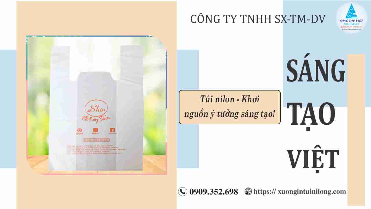 Đặt túi siêu thị in logo có khó không và đâu là những trở ngại thường gặp