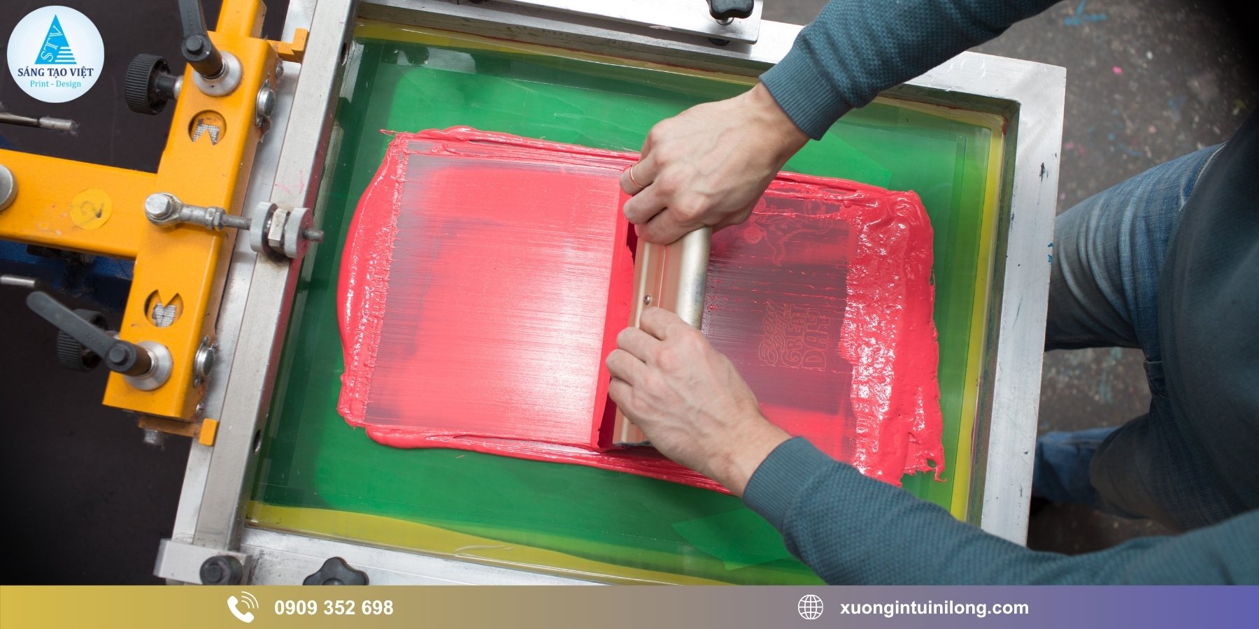 Keo chụp bản in lụa có tác dụng gì?