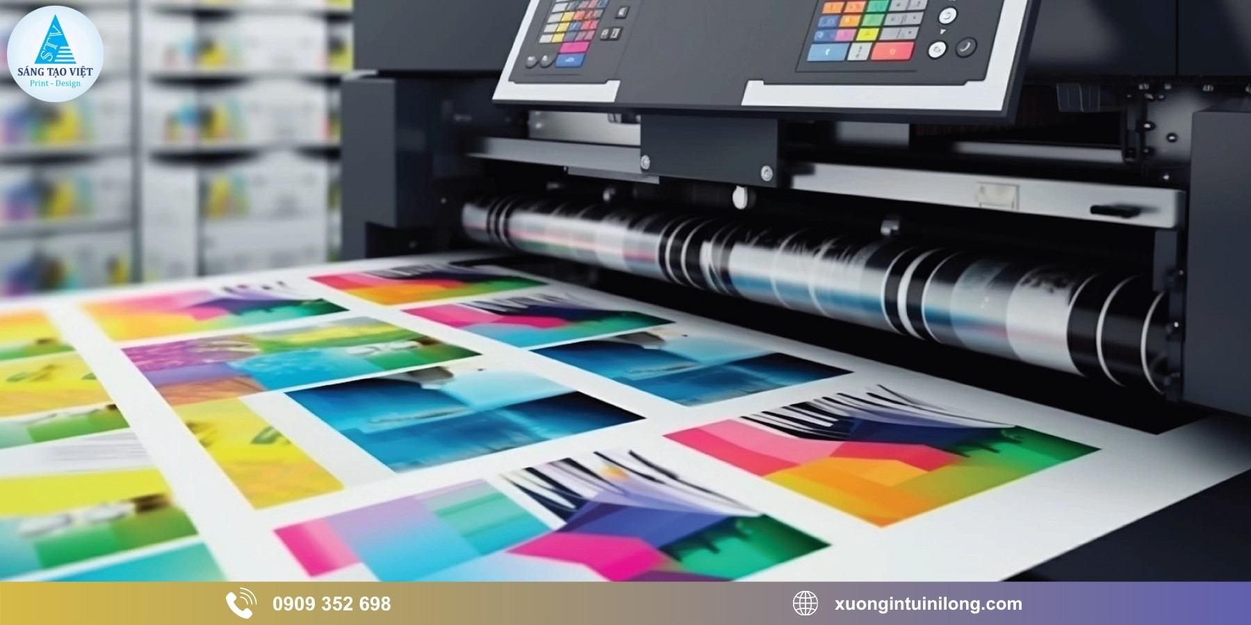 Những yếu tố ngoài file thiết kế ảnh hưởng đến màu sắc thành phẩm