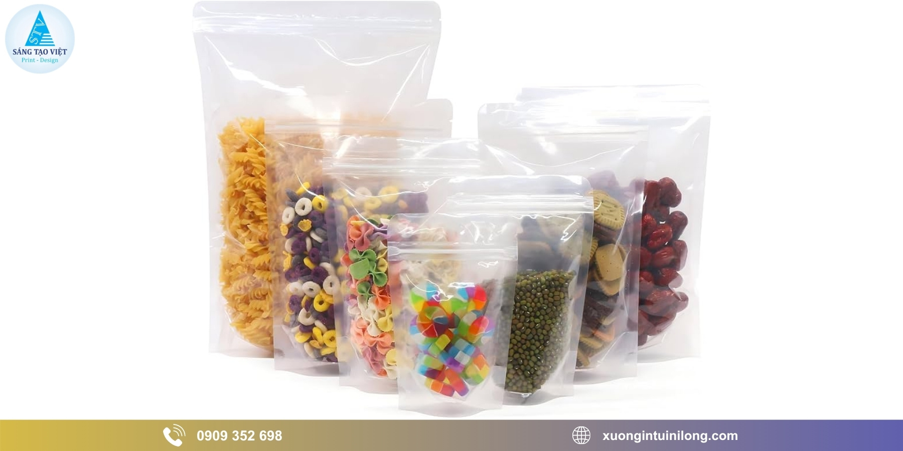 Túi zipper bảo quản thực phẩm được bao lâu?